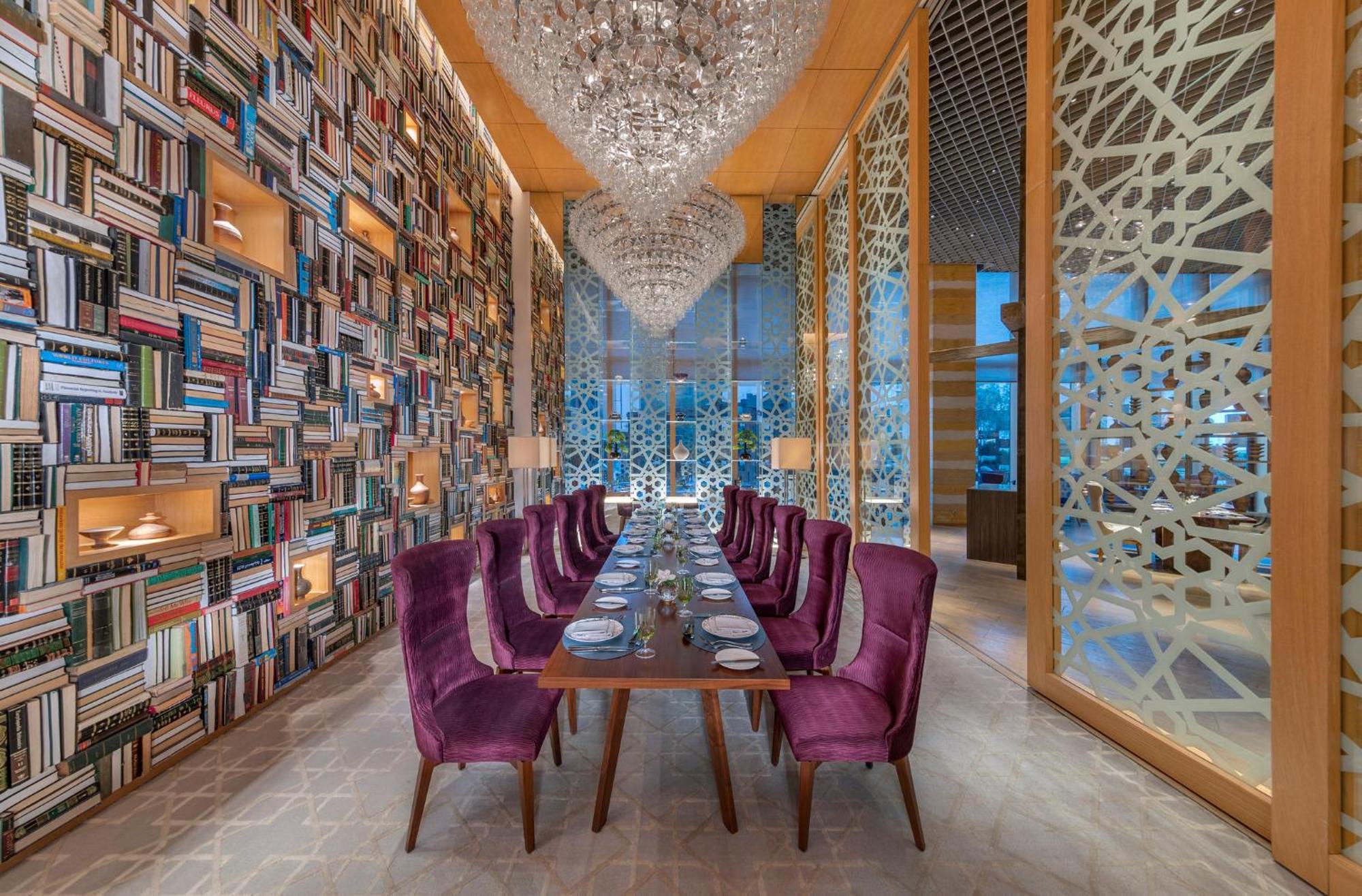 فندق الفيصلية الرياض المظهر الخارجي الصورة Library at The Address